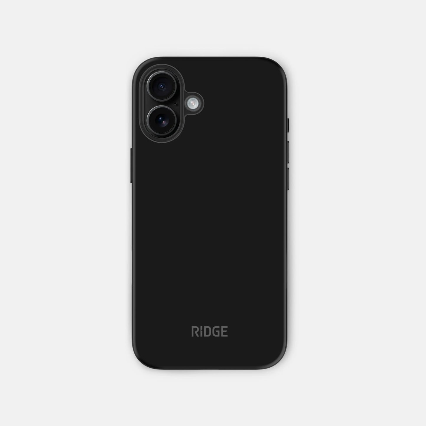 Ridge Phone Case - Matte Black - iPhone 16 Plus