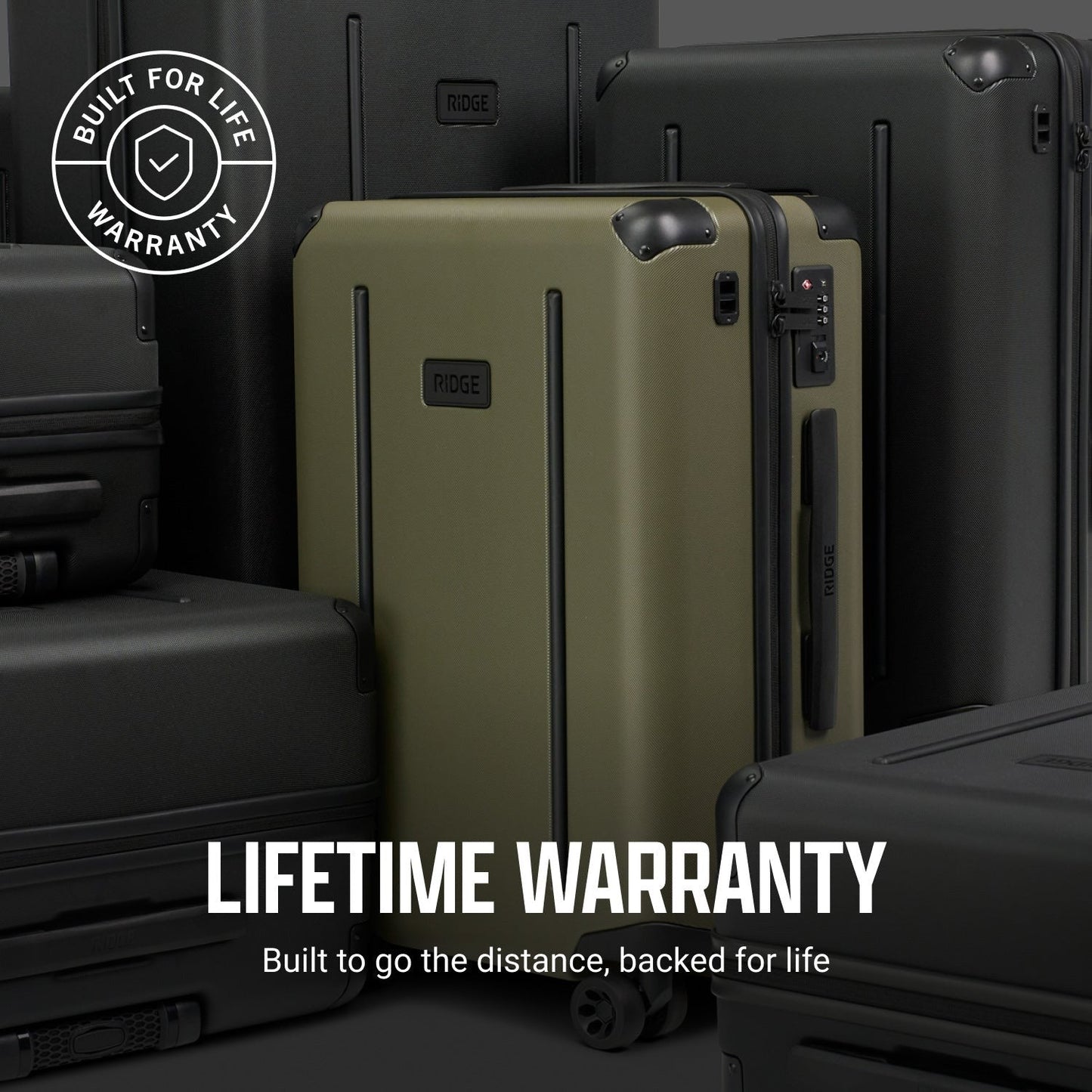 Ridge Long Haul Set - Matte Olive