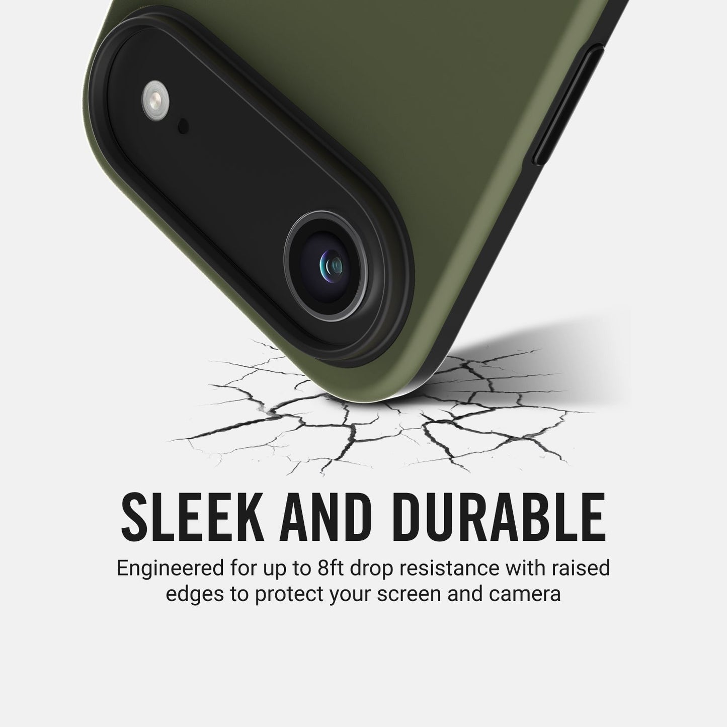 Ridge Phone Case - Matte Olive - iPhone Air