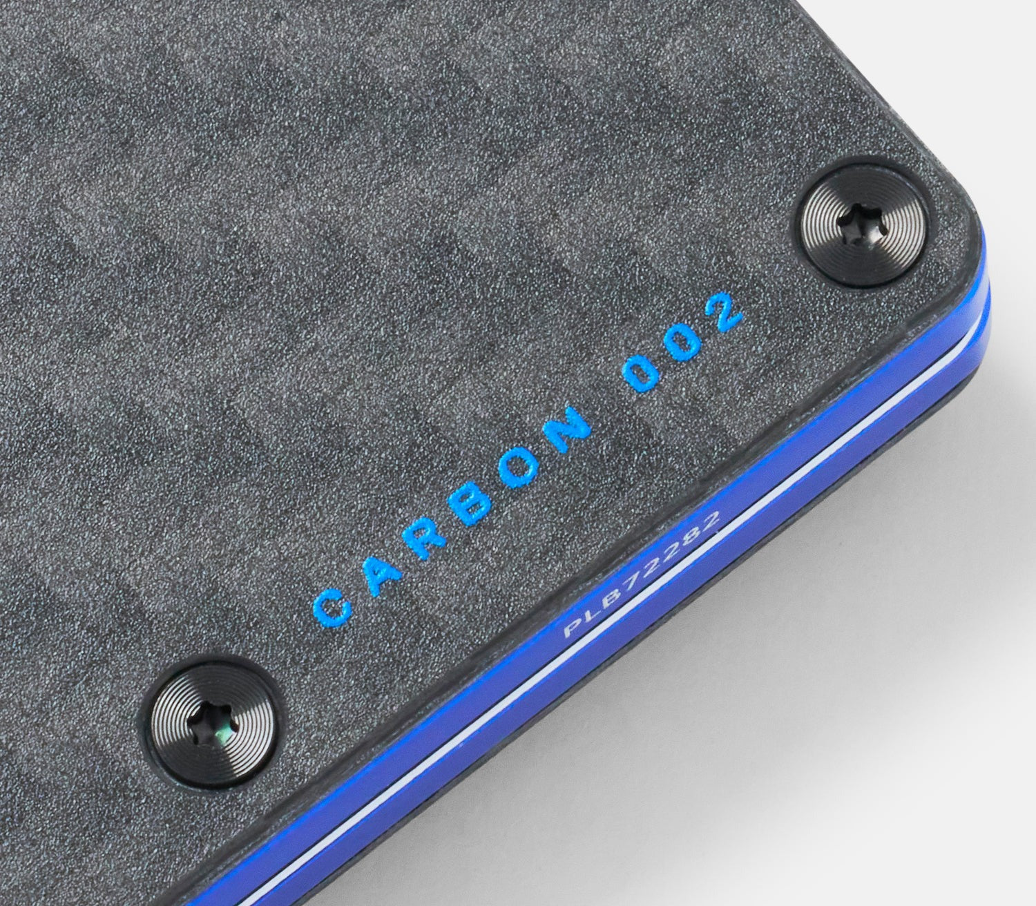 Ridge Wallet - High Dive Blue Carbon 002