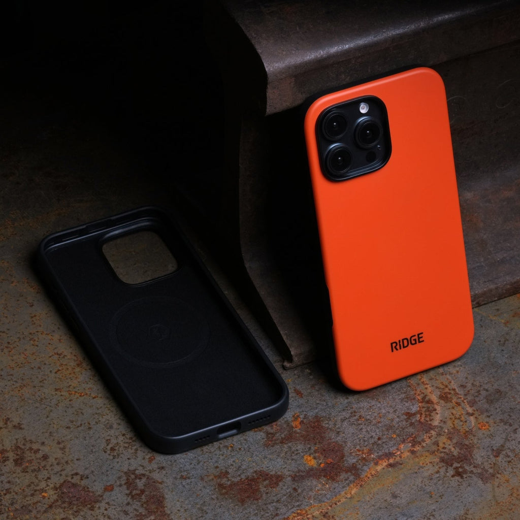 Ridge Phone Case - Basecamp Orange - iPhone 16 Pro