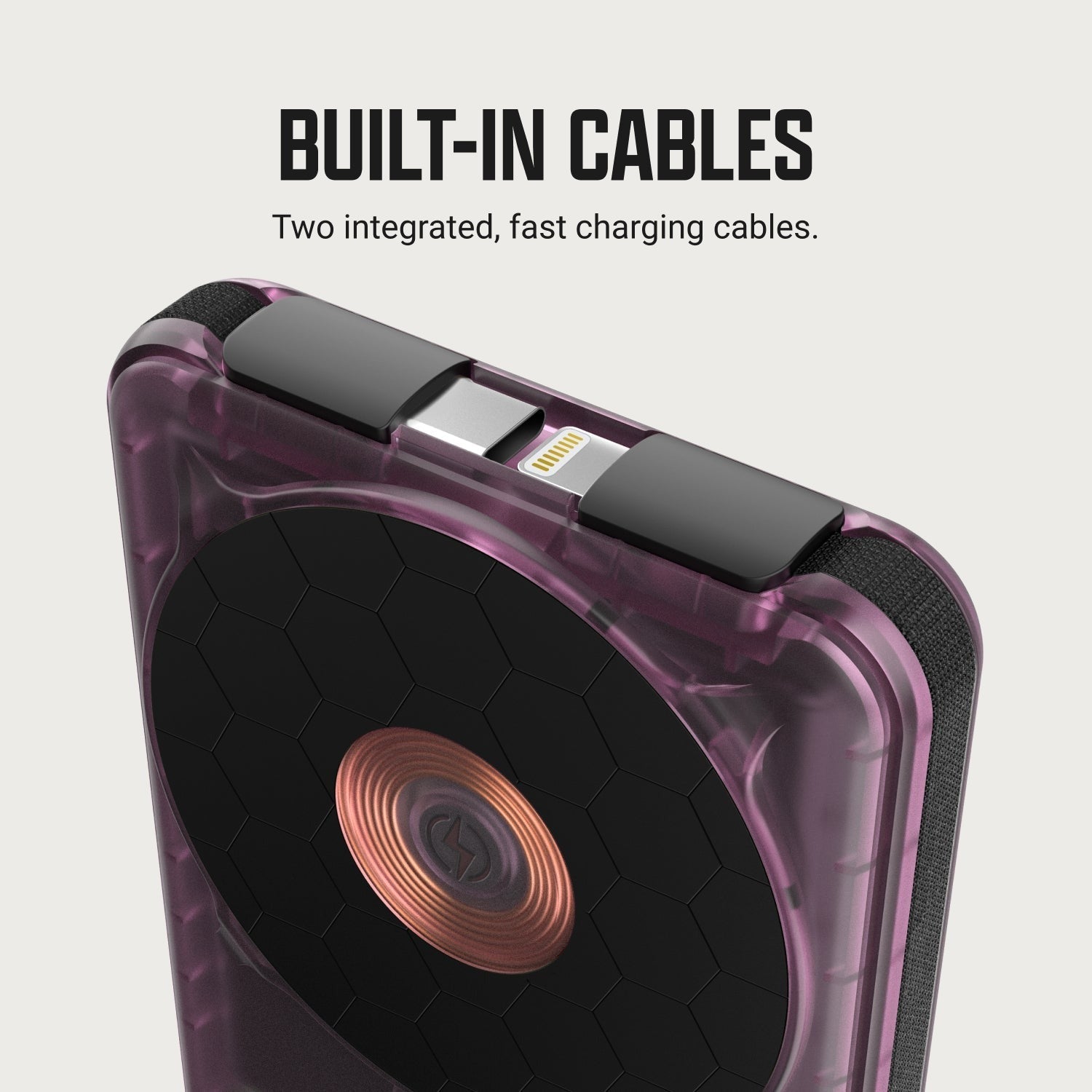 Ridge Power Bank - 10k mAh Bundle - Atomic Purple - 2-Pack