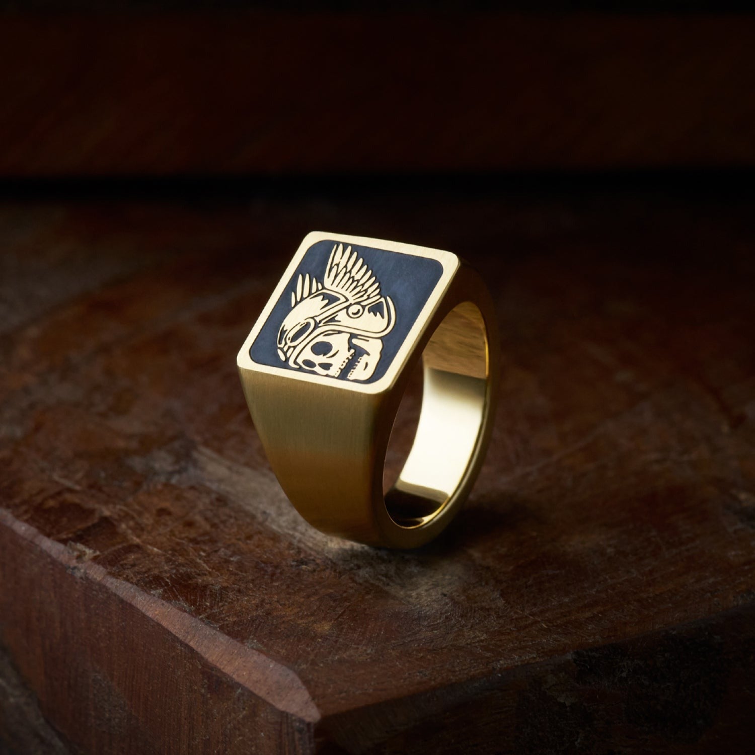 Godspeed Signet - 18K Gold