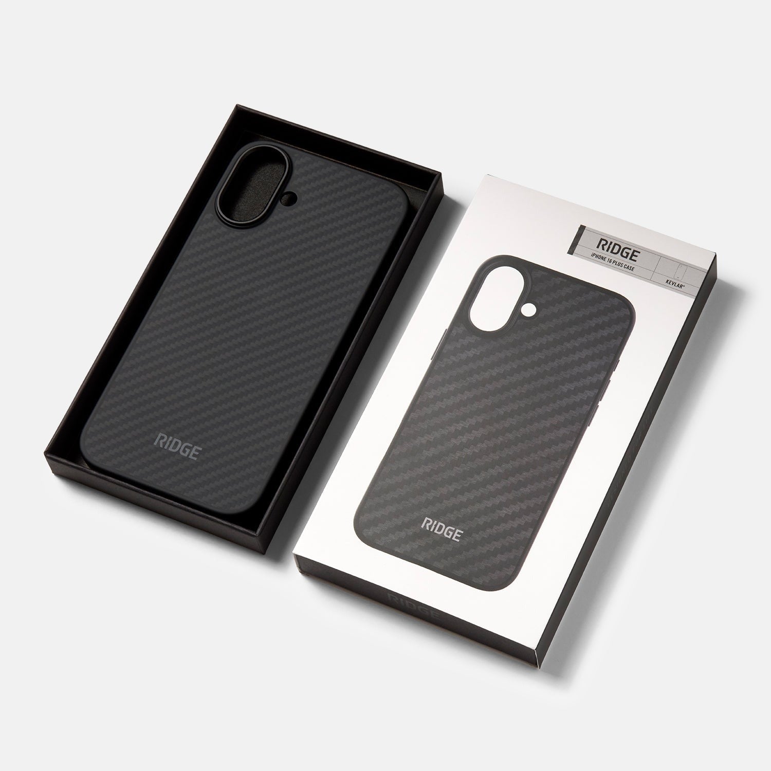 Ridge Phone Case - Carbon - iPhone 16 Plus