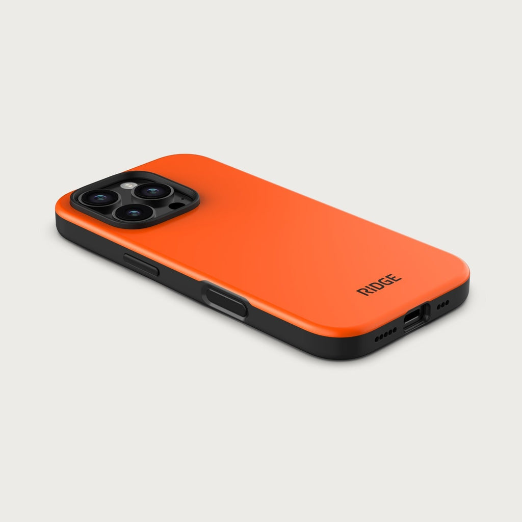 Ridge Phone Case - Basecamp Orange - iPhone 16 Pro