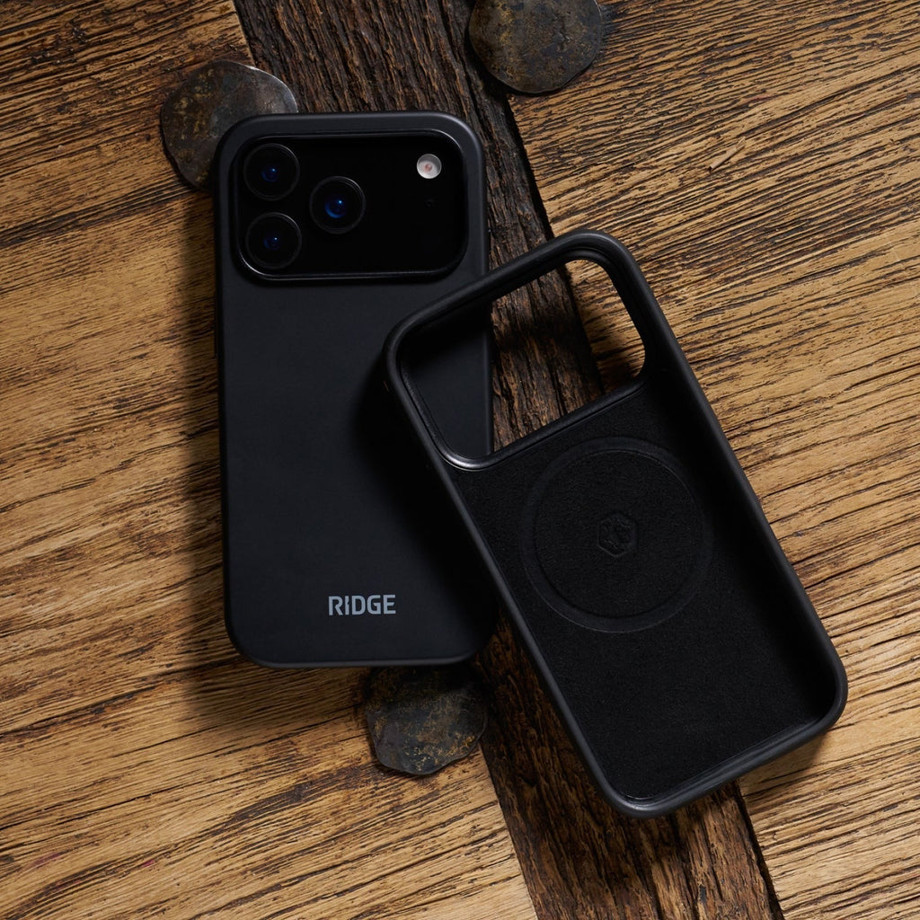 Ridge Phone Case - Matte Black - iPhone 17 Pro