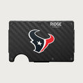Ridge Wallet - Houston Texans - Carbon Fiber 3k