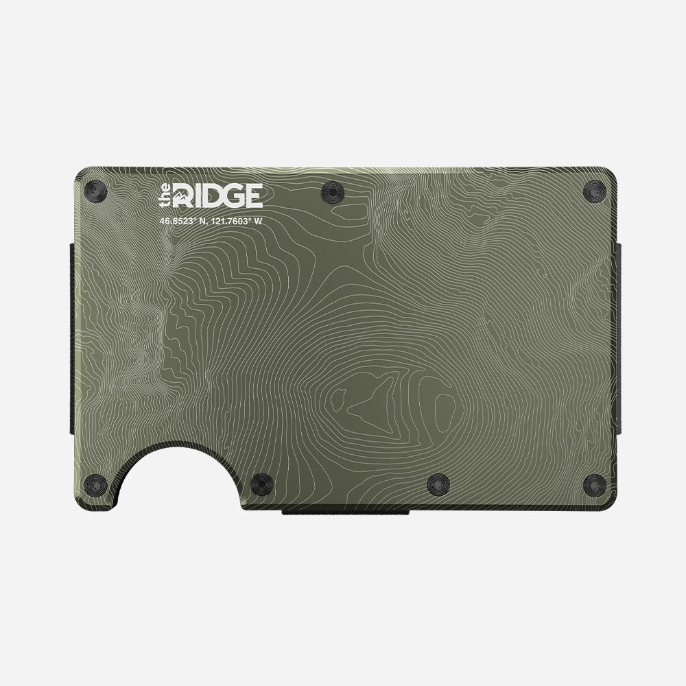 Ridge Wallet - Mount Rainier