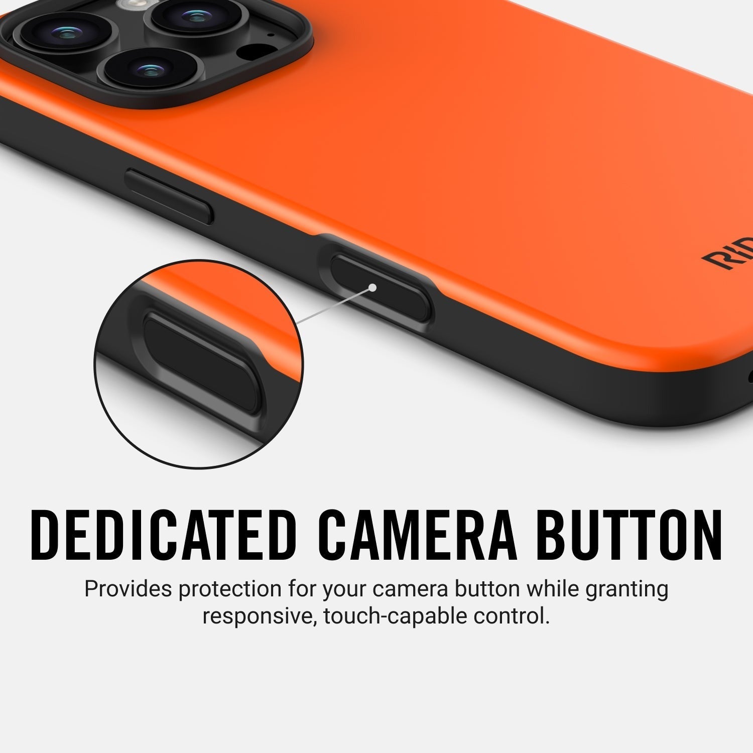 Ridge Phone Case - Basecamp Orange - iPhone 16 Plus