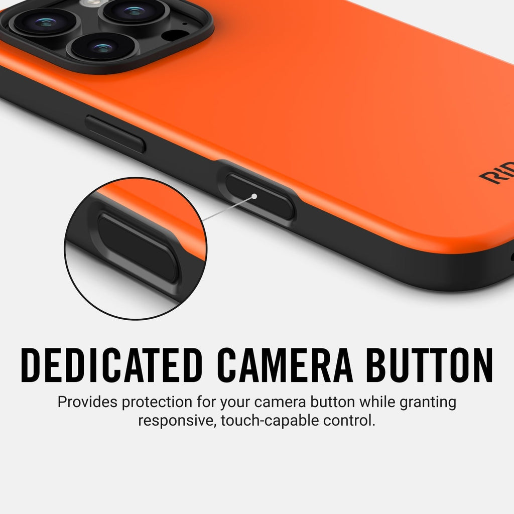 Ridge Phone Case - Basecamp Orange - iPhone 16 Plus
