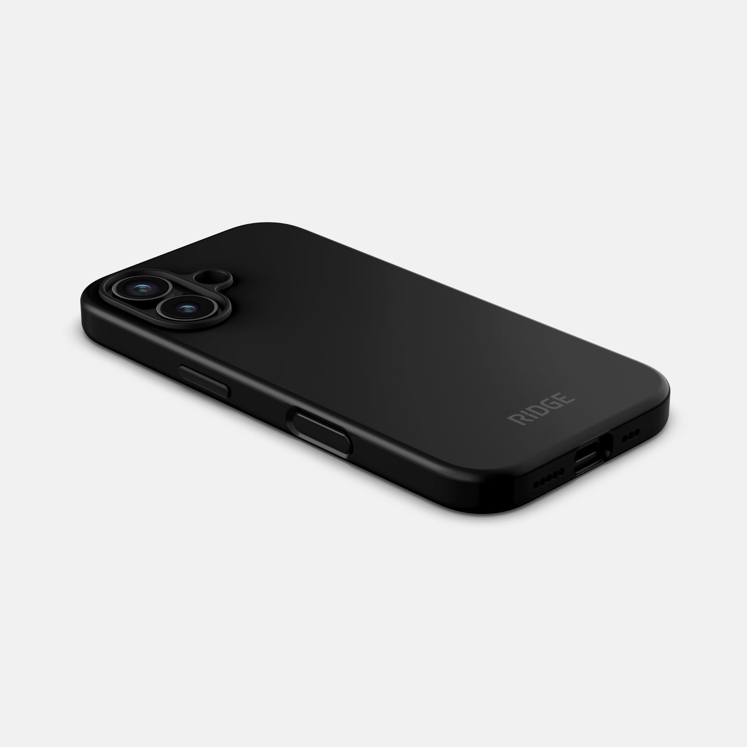 Ridge Phone Case - Matte Black - iPhone 16