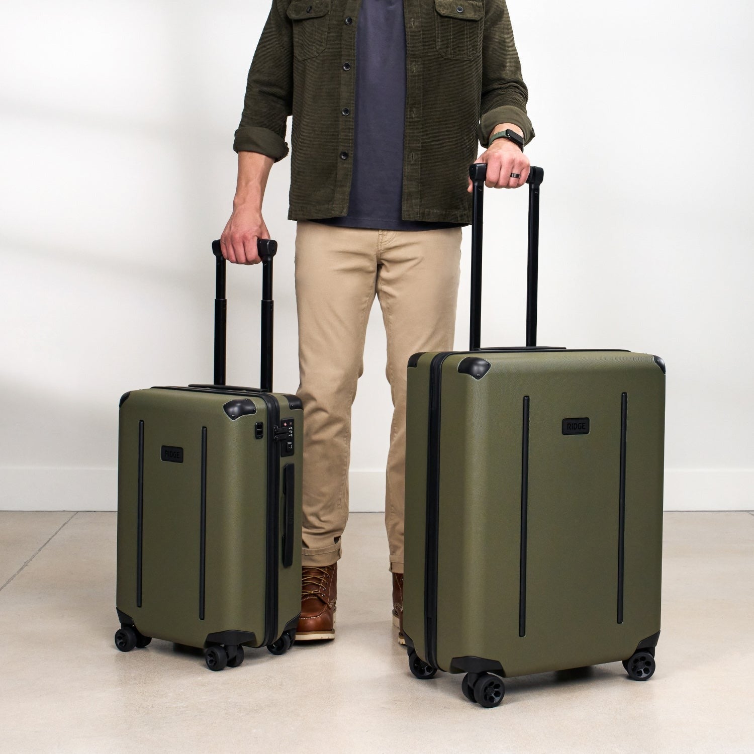 Ridge Carry-On Matte Olive