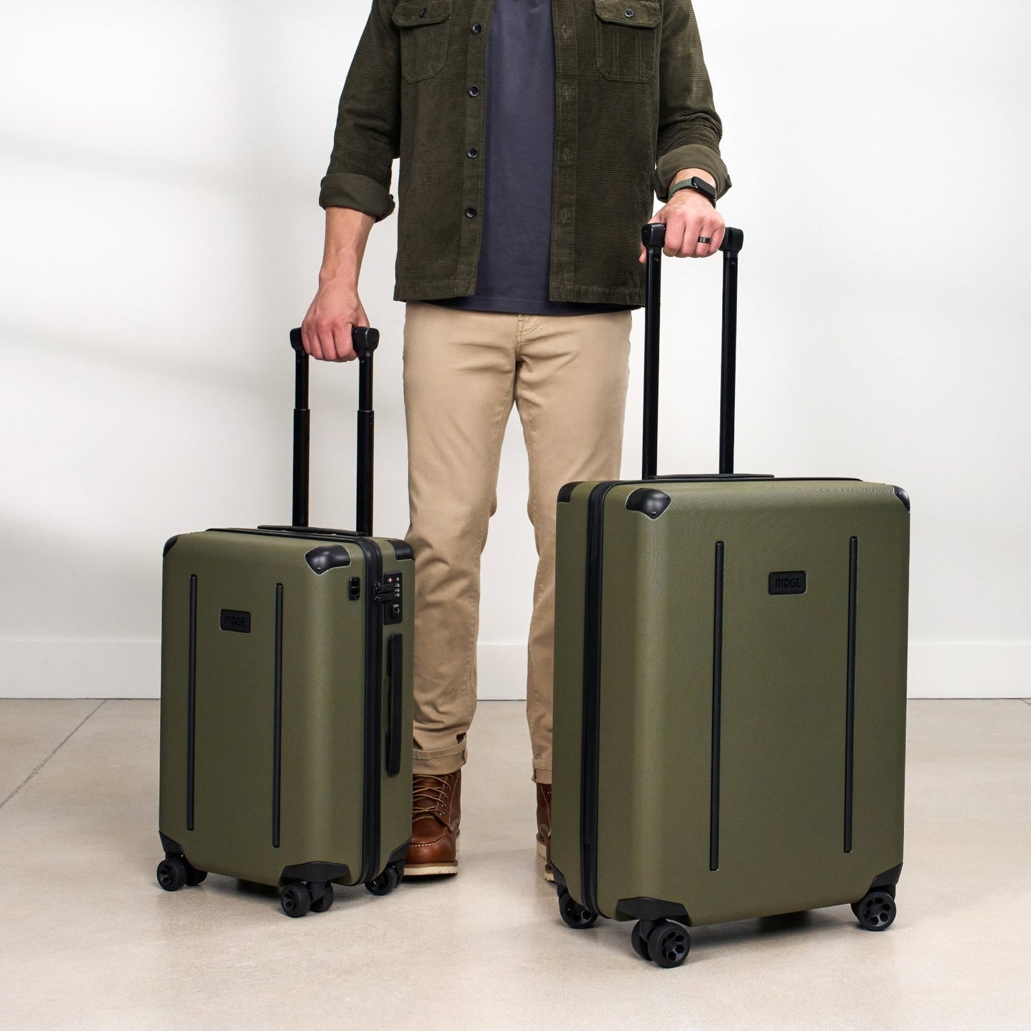Ridge Carry-On Matte Olive