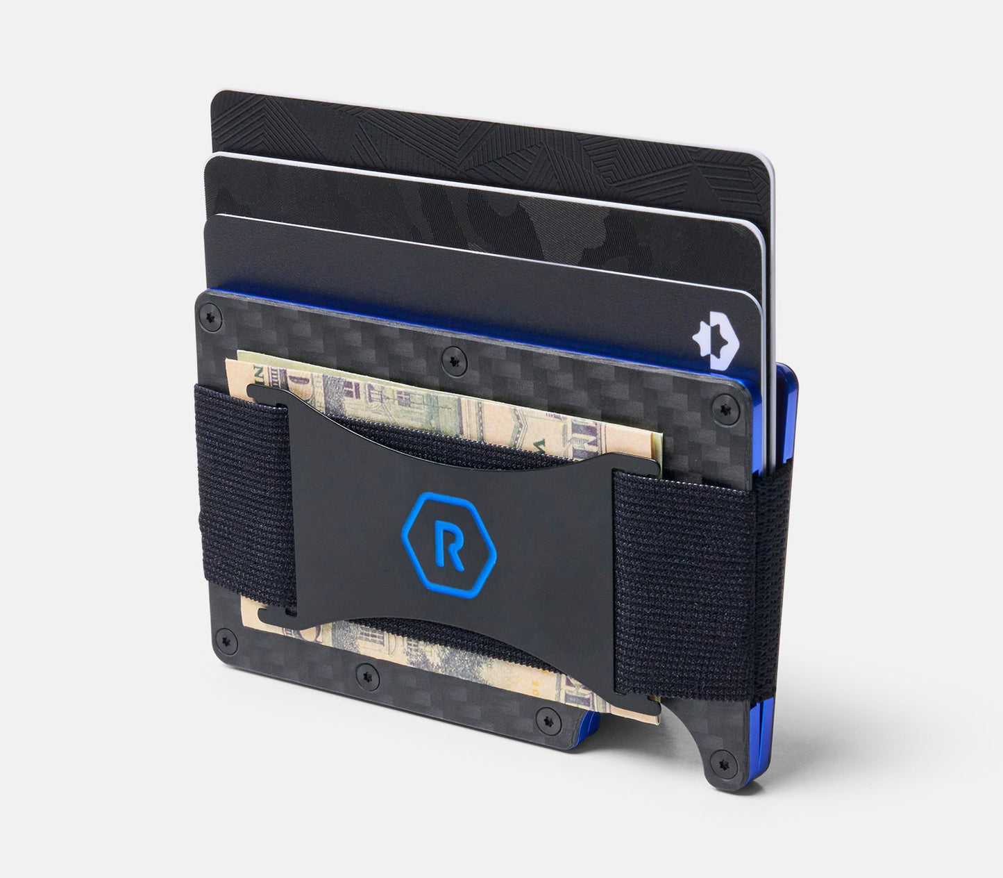 Ridge Wallet - High Dive Blue Carbon 002