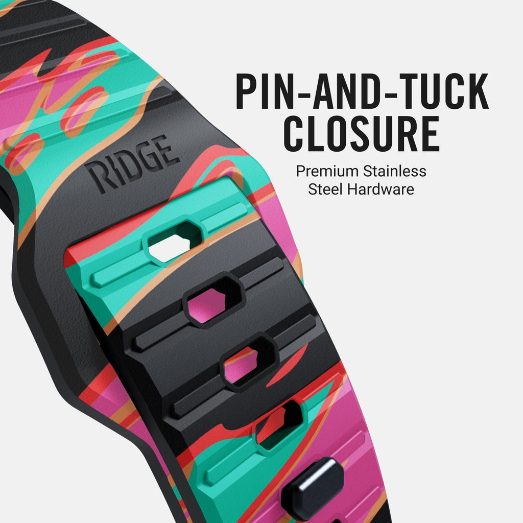 Everyday Watch Strap - Neon Tiger - Ultra/46mm