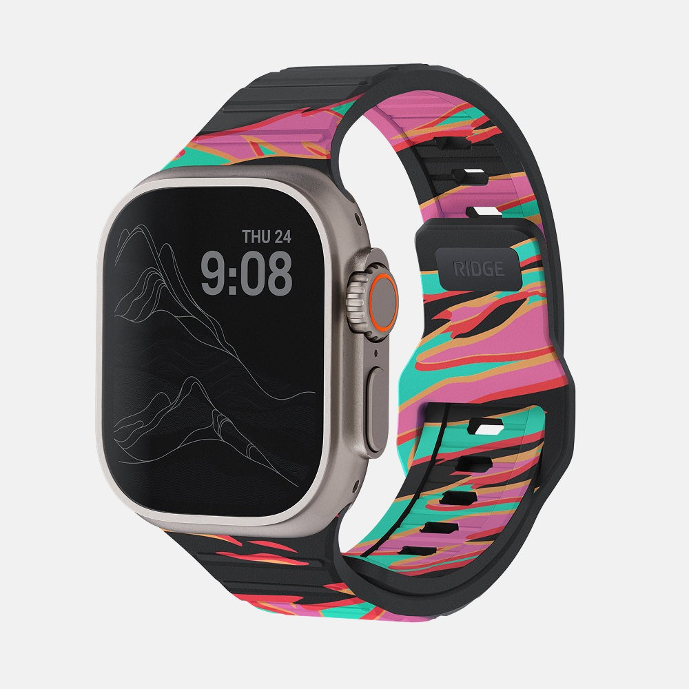 Everyday Watch Strap - Neon Tiger - Ultra/46mm