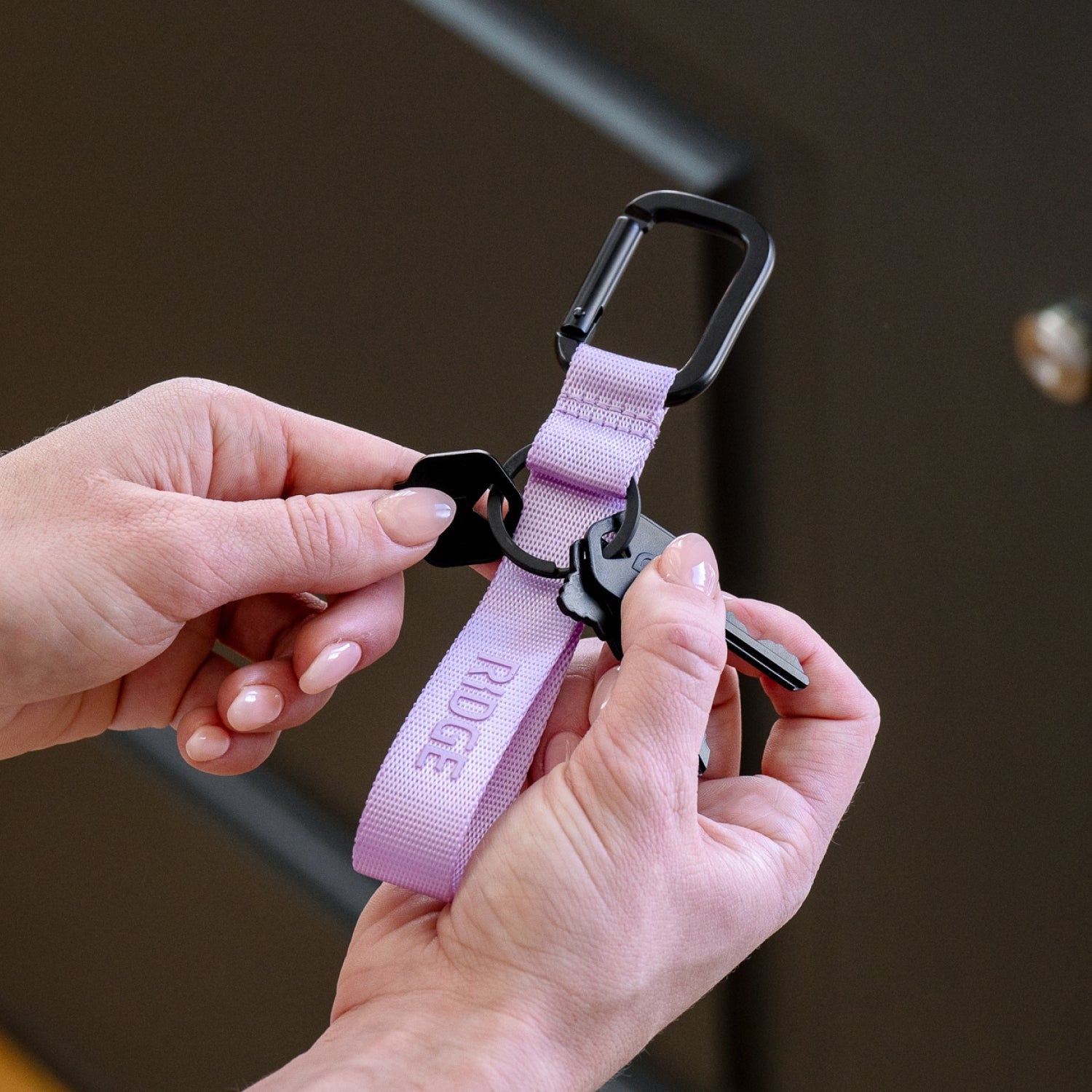 Ridge Keychain - Lavender