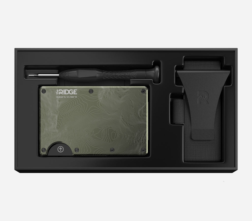 Ridge Wallet - Mount Rainier