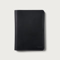 Passport Wallet - Midnight Black Leather