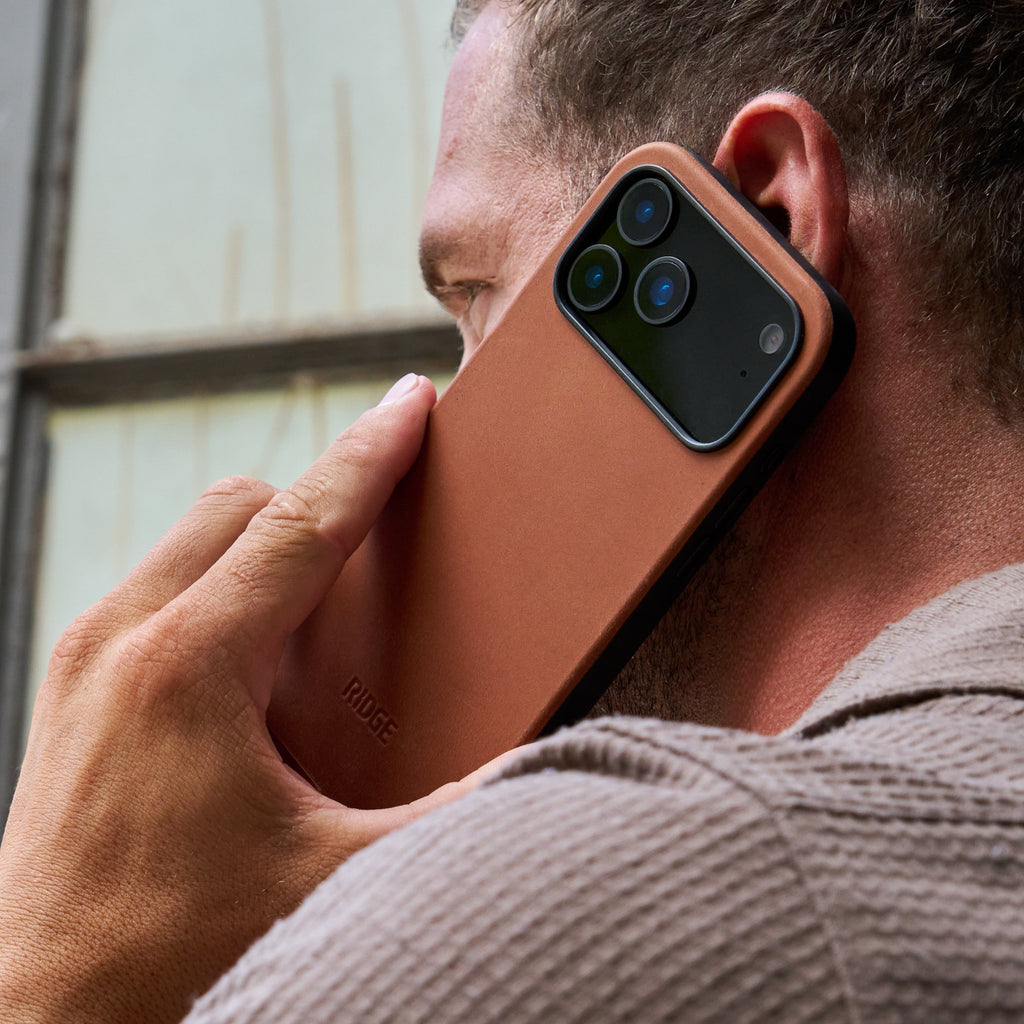 Ridge Phone Case - Tobacco Brown - iPhone 17 Pro Max