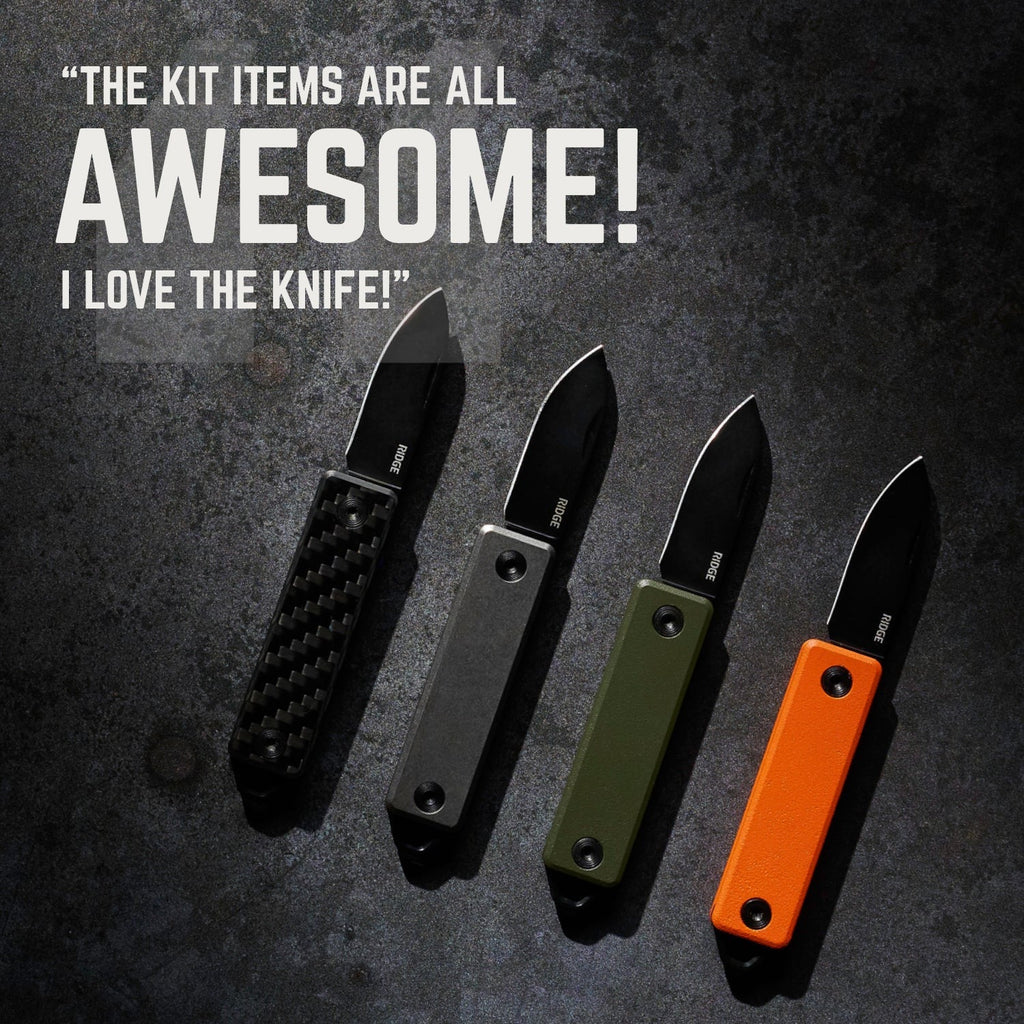 Mini Folder - Basecamp Orange