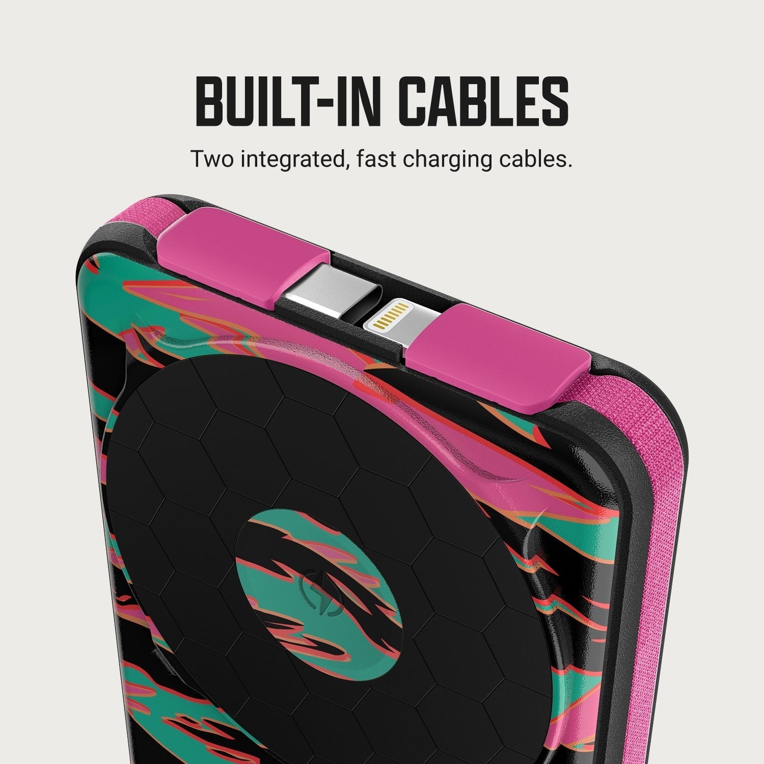 Ridge Power Bank - 10k mAh Bundle - Neon Tiger - 3-Pack