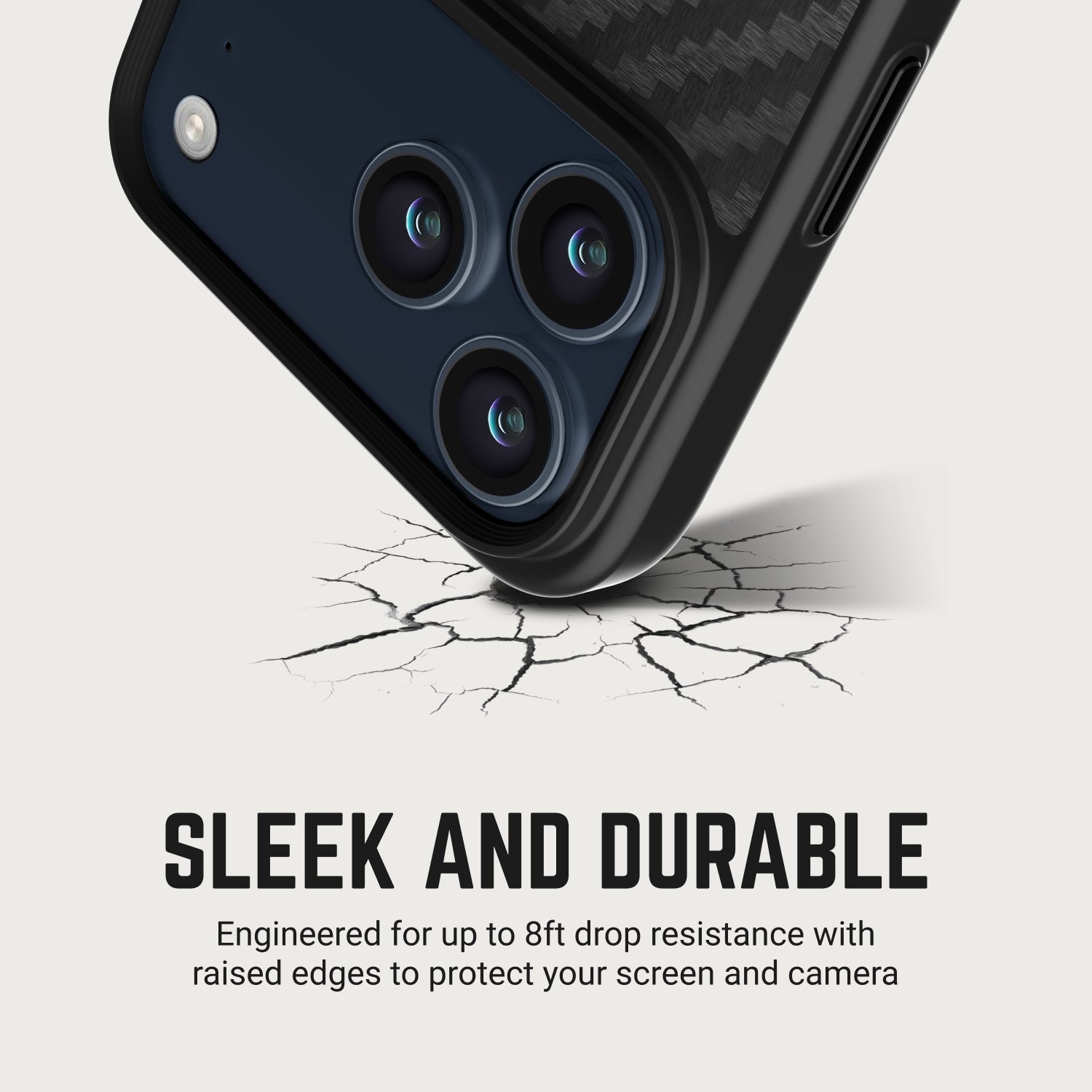 Ridge Phone Case - Carbon - iPhone 17 Pro Max