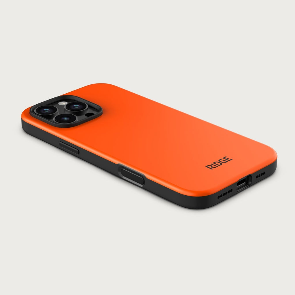 Ridge Phone Case - Basecamp Orange - iPhone 16 Pro Max