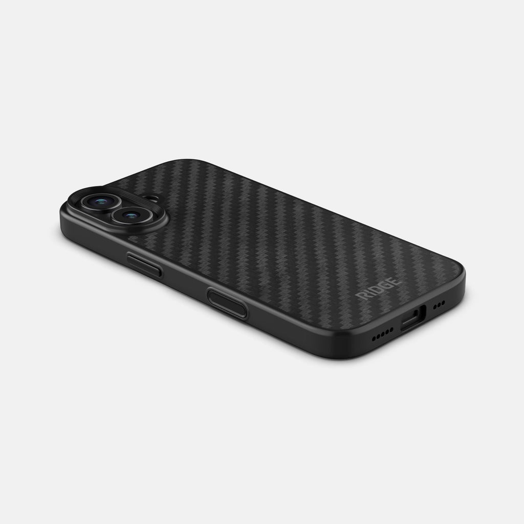 Ridge Phone Case - Carbon - iPhone 17