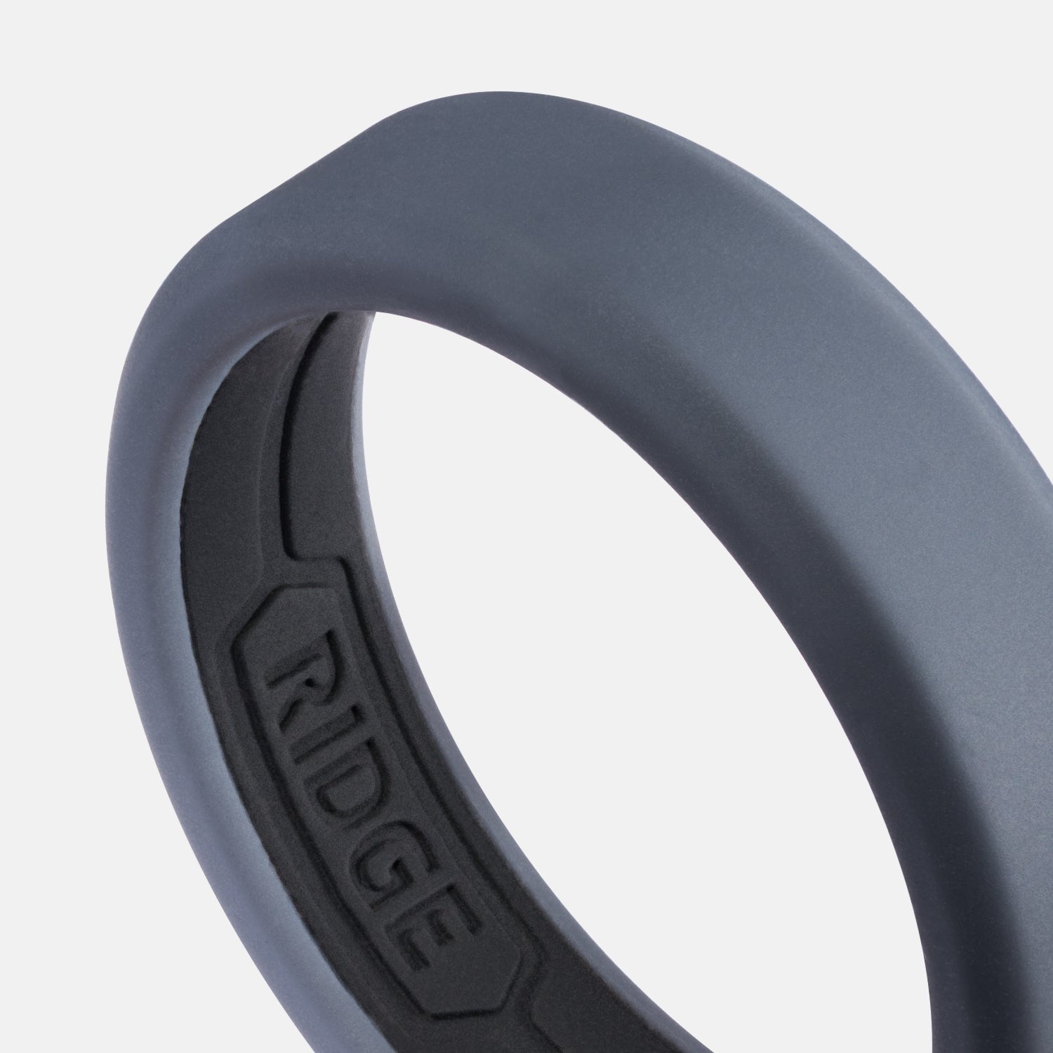 6mm Silicone Ring Set - Gunmetal