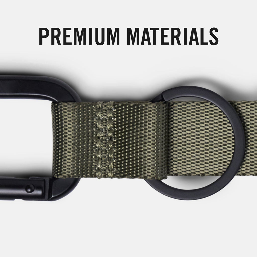 Ridge Keychain - Matte Olive