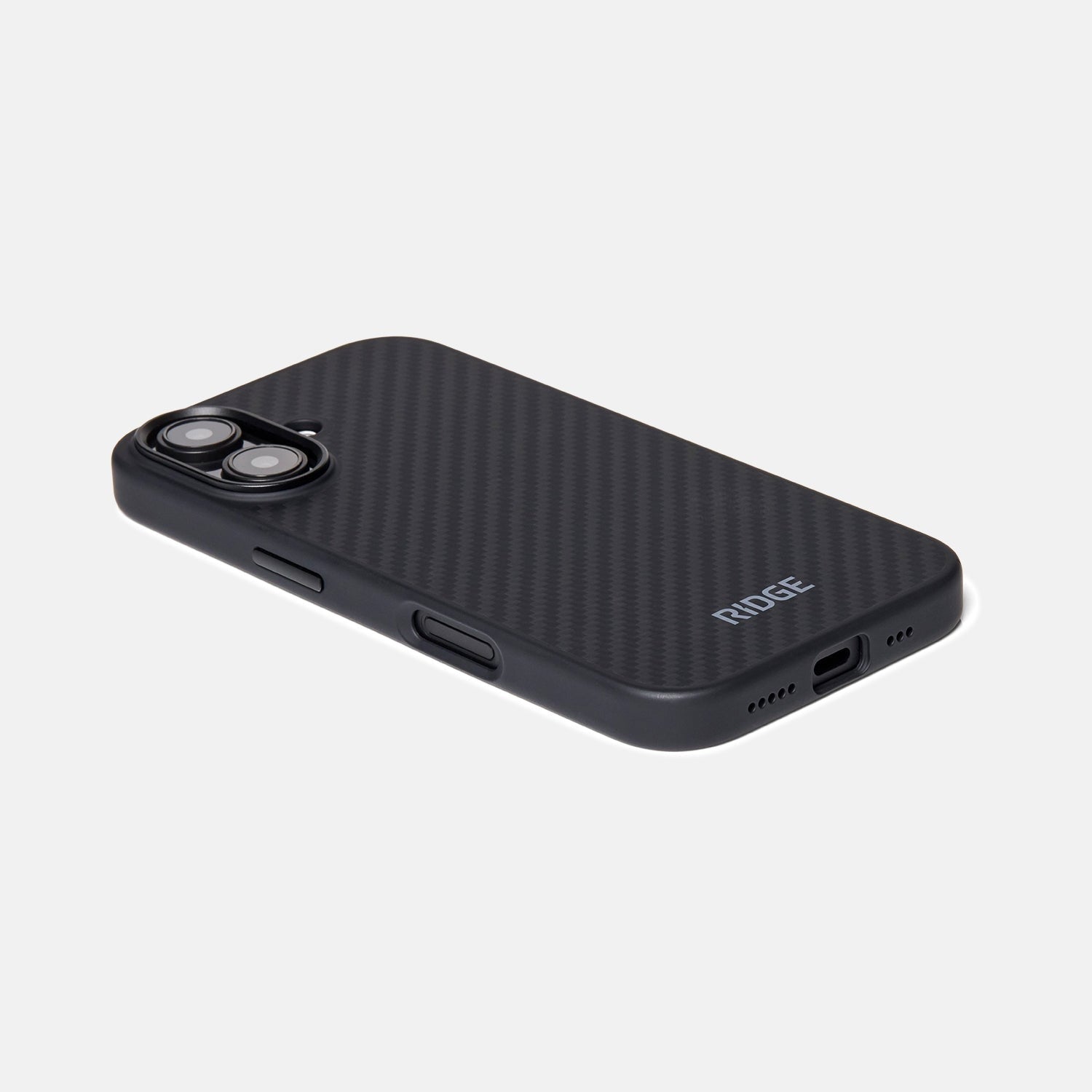 Ridge Phone Case - Carbon - iPhone 16