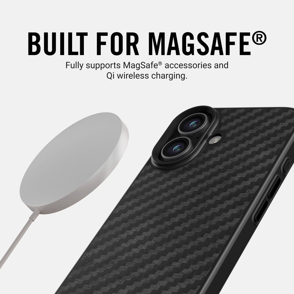 Ridge Phone Case - Carbon - iPhone 17