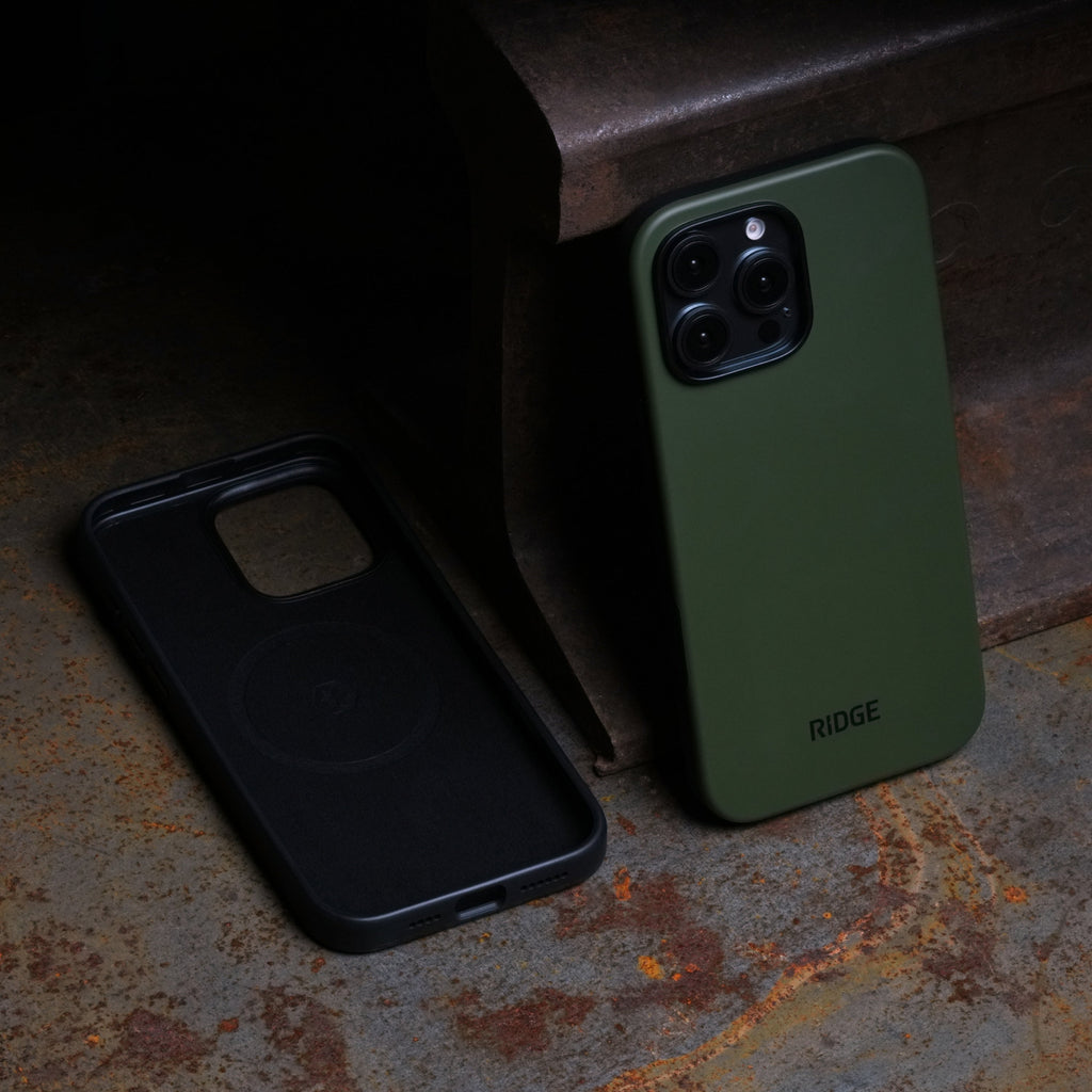 Ridge Phone Case - Matte Olive - iPhone 16 Pro Max