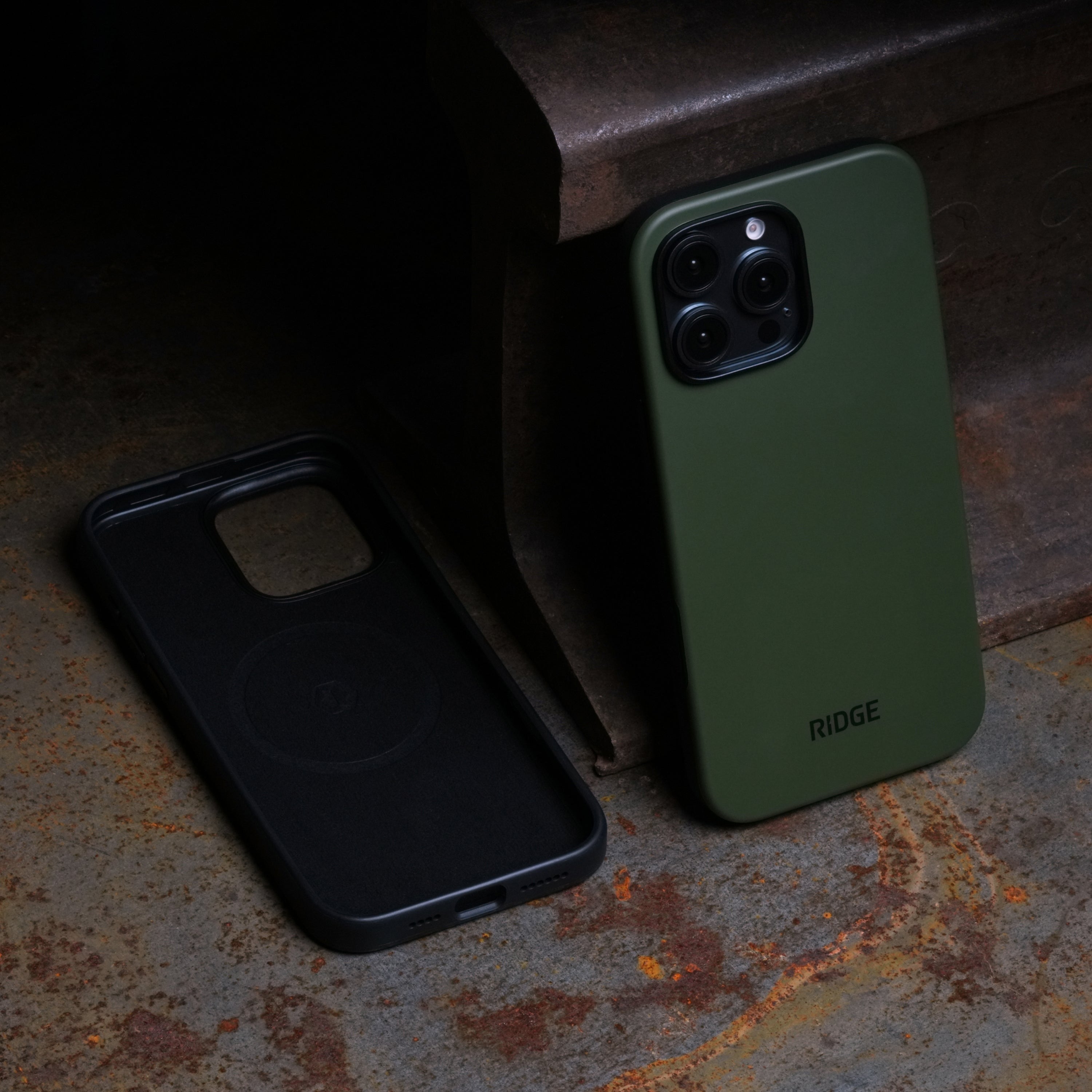 Ridge Phone Case - Matte Olive - iPhone 16 Pro Max