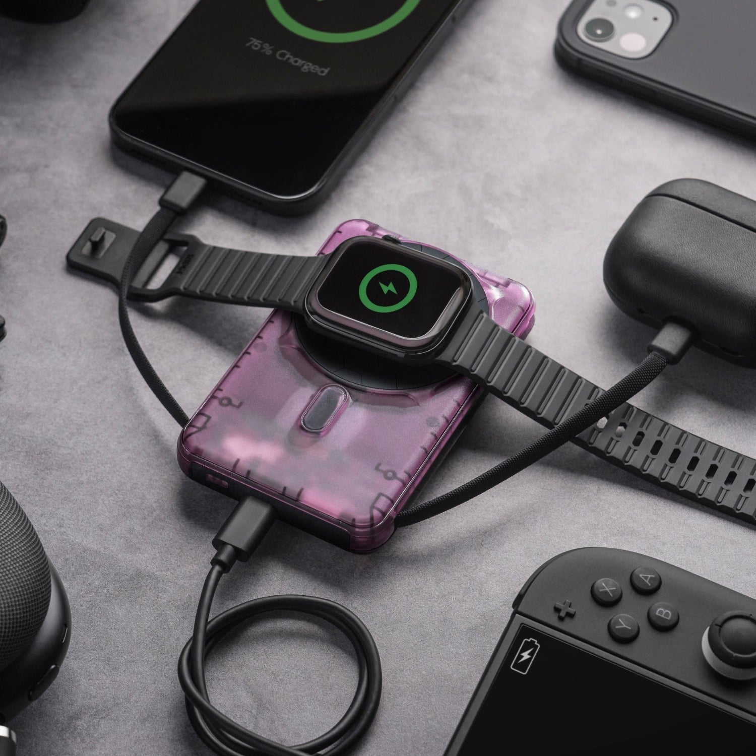 Ridge Power Bank - 10k mAh Bundle - Atomic Purple - 2-Pack
