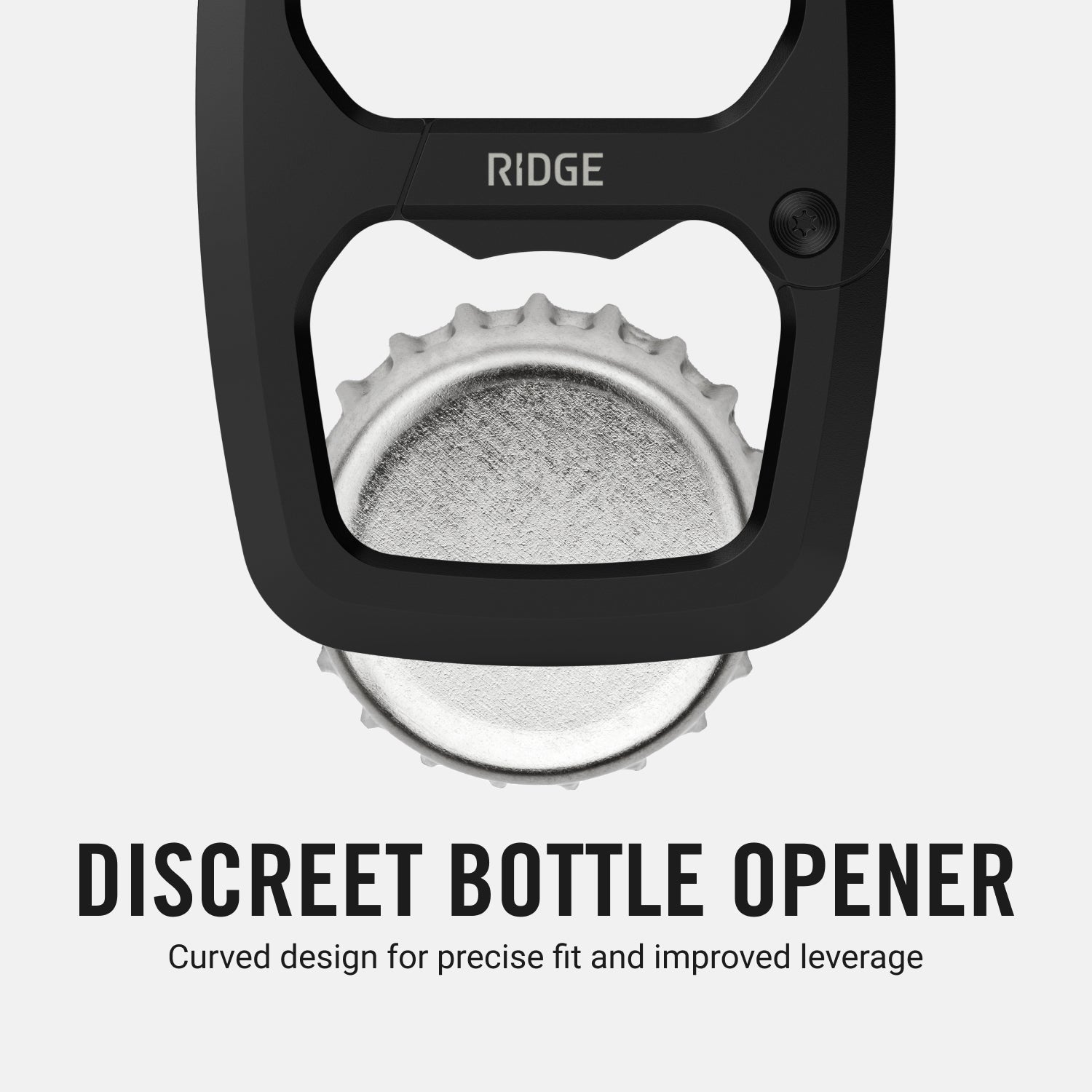 Dual Chamber Carabiner - Royal Black