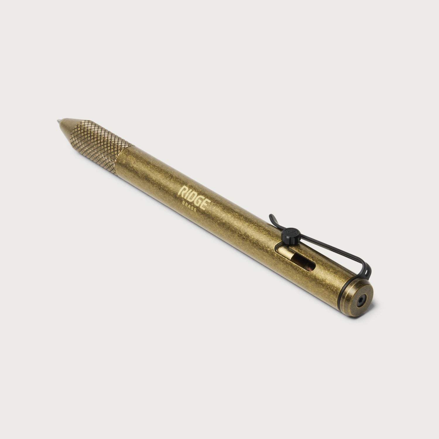 Ridge Bolt Action Pen - Brass