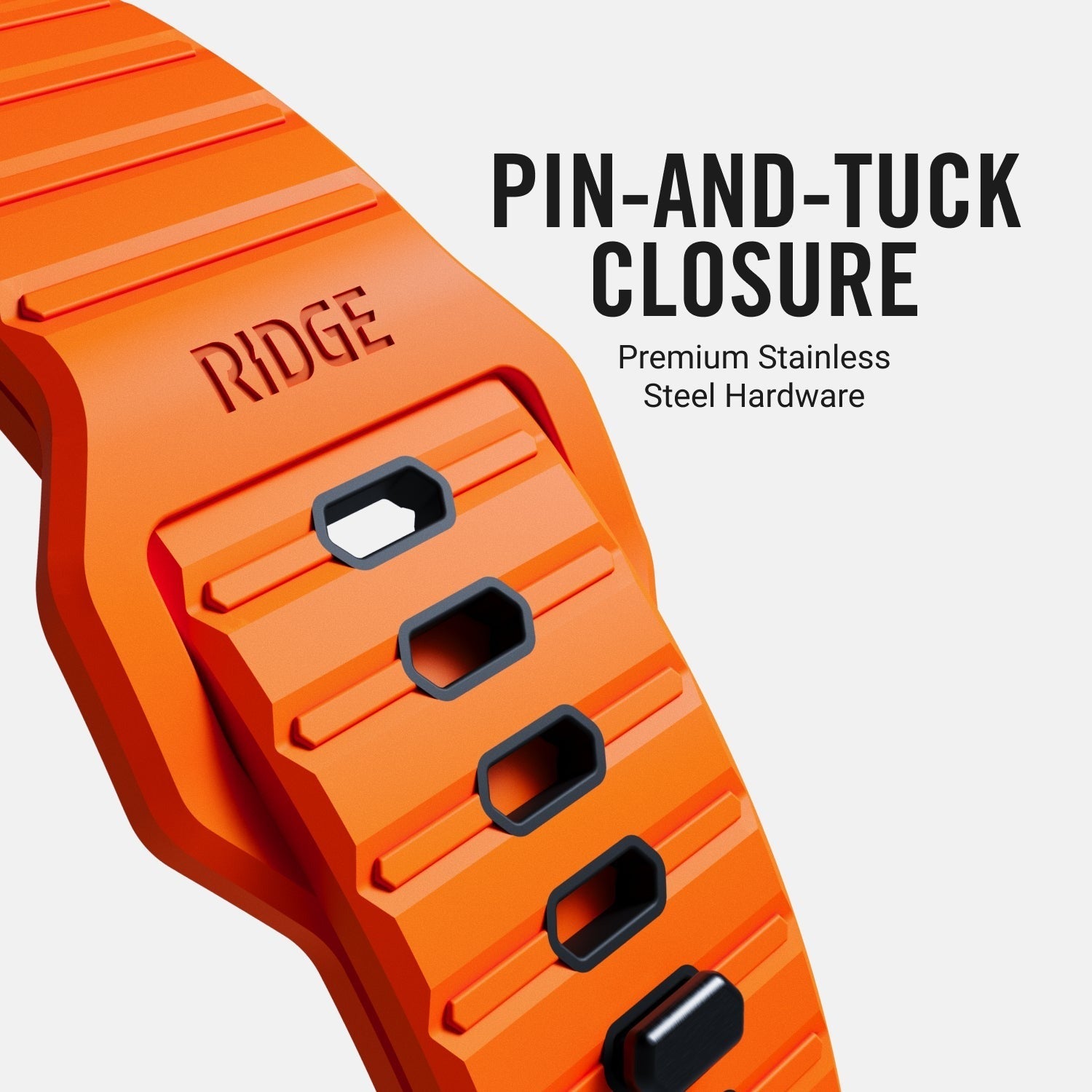 Everyday Watch Straps - Basecamp Orange - Ultra/46mm