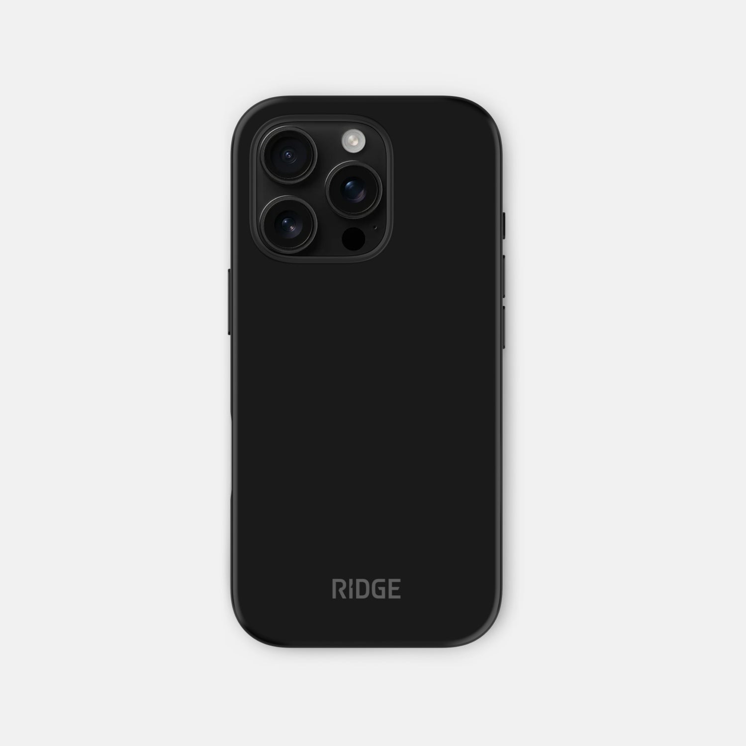 Ridge Phone Case - Matte Black - iPhone 16 Pro