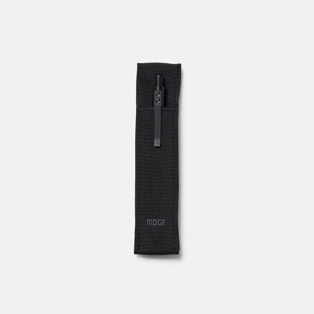 Ridge Click Pen - Royal Black