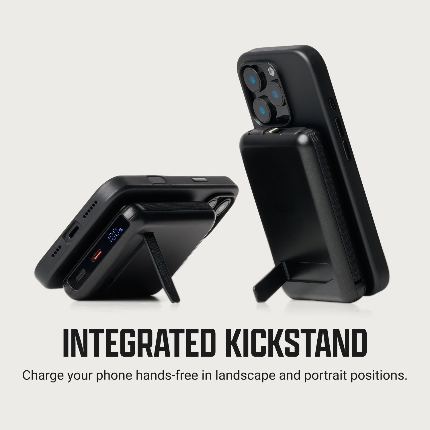 Ridge Power Bank - 10k mAh Bundle - Matte Black - 3-Pack