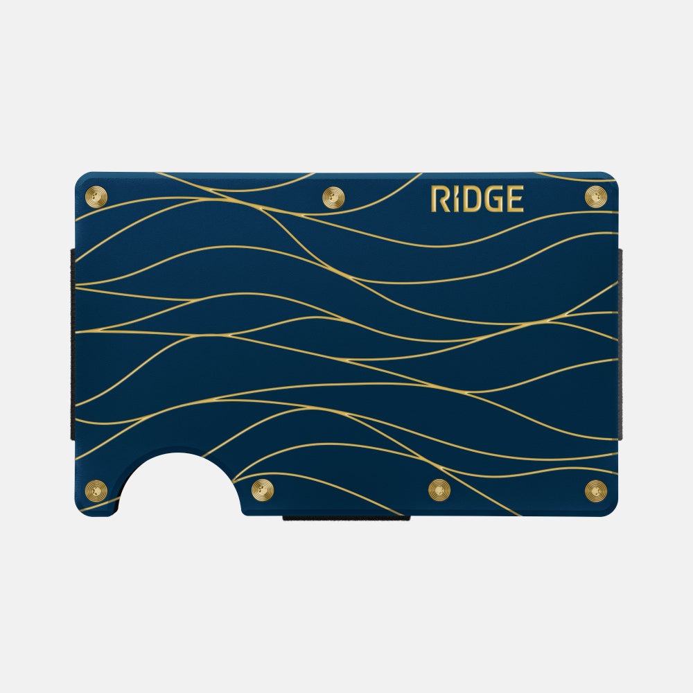 Ridge Wallet - Gold Horizon