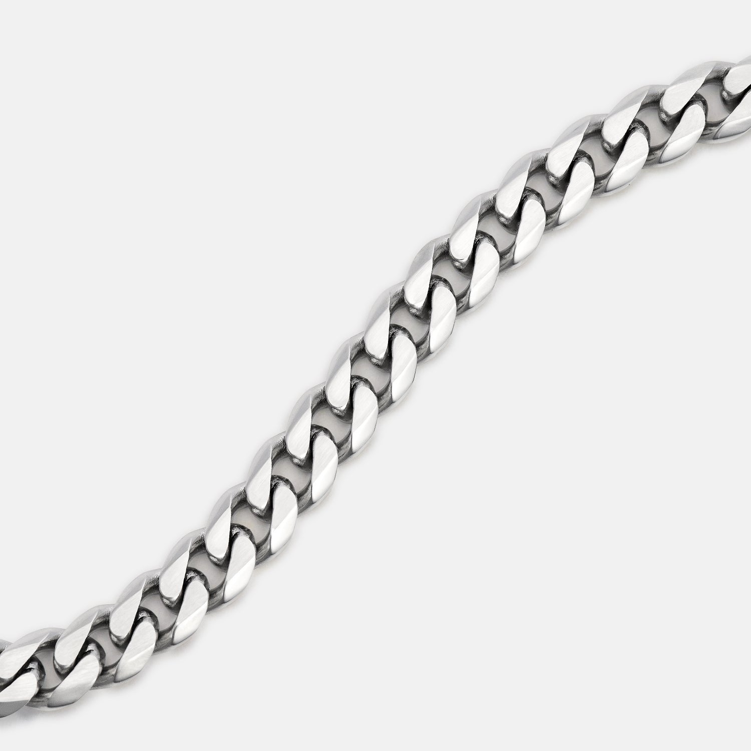 Curb Chain Kit - Platinum - Large