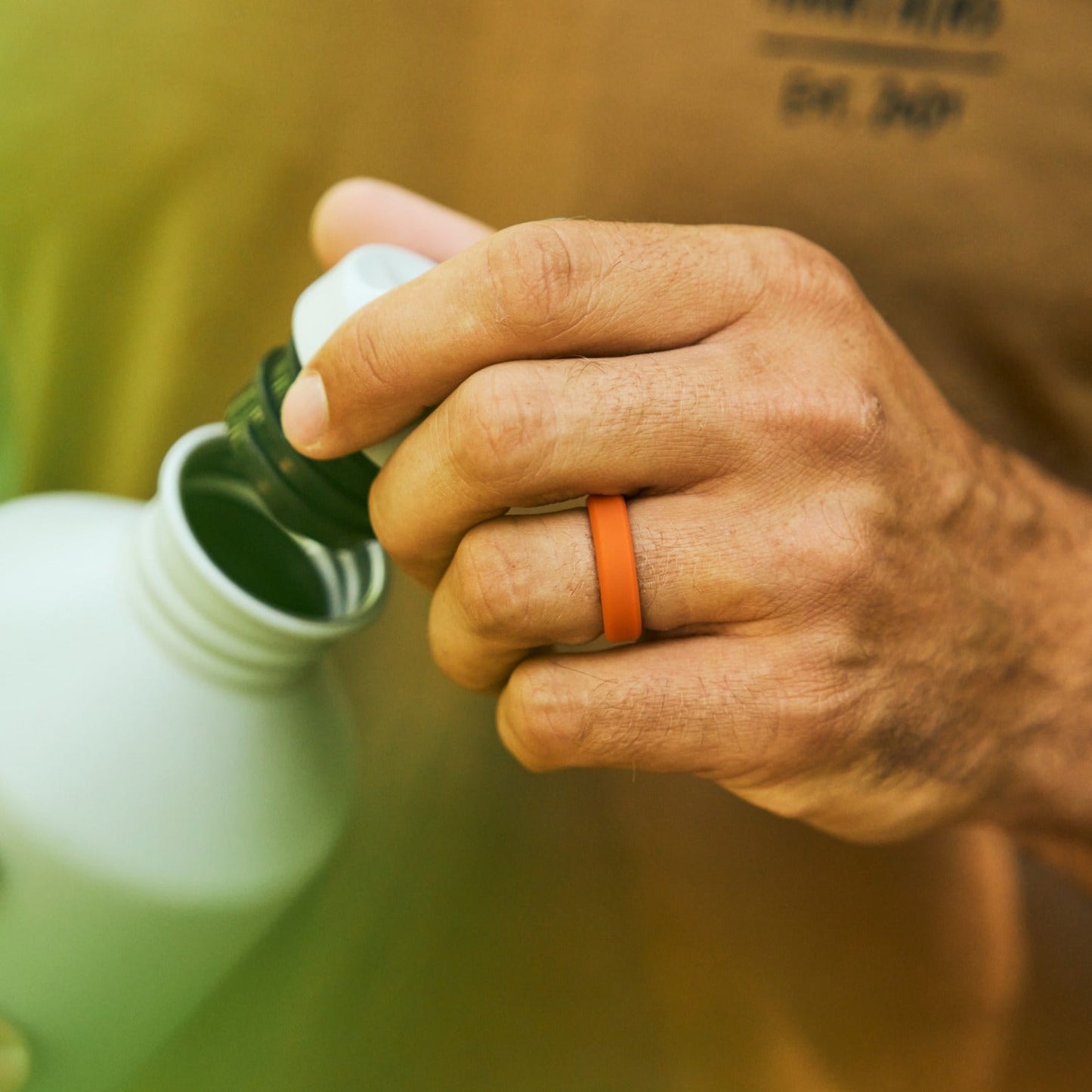 6mm Silicone Ring Set - Basecamp Orange