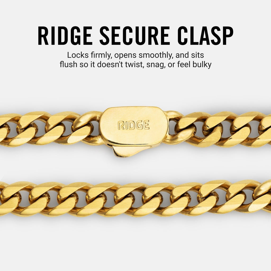 Curb Chain Kit - 18K Gold - Large