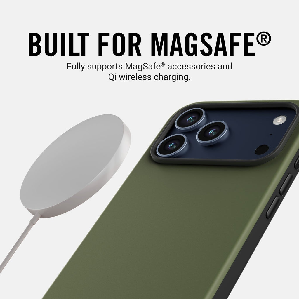 Ridge Phone Case - Matte Olive - iPhone 17 Pro Max