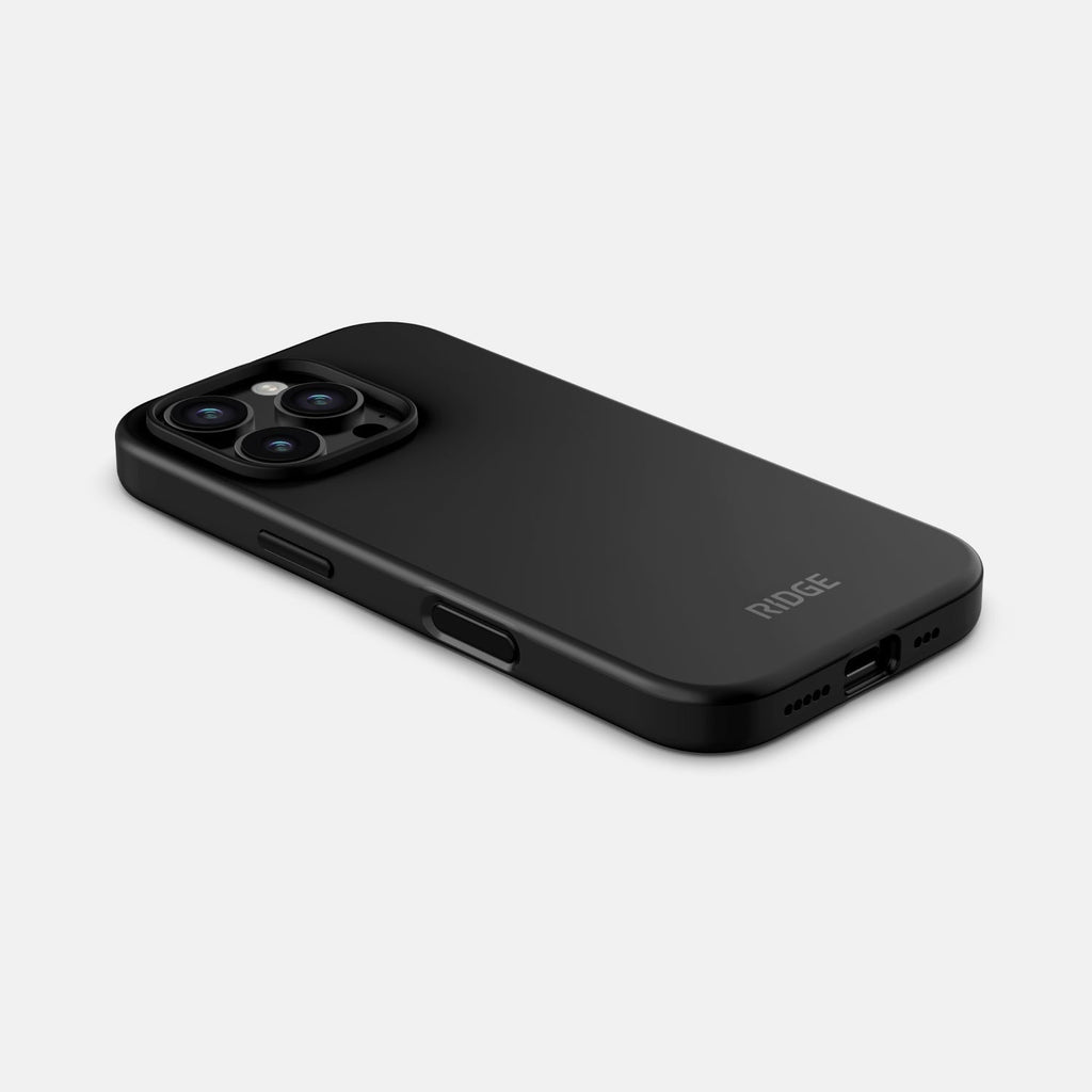 Ridge Phone Case - Matte Black - iPhone 16 Pro
