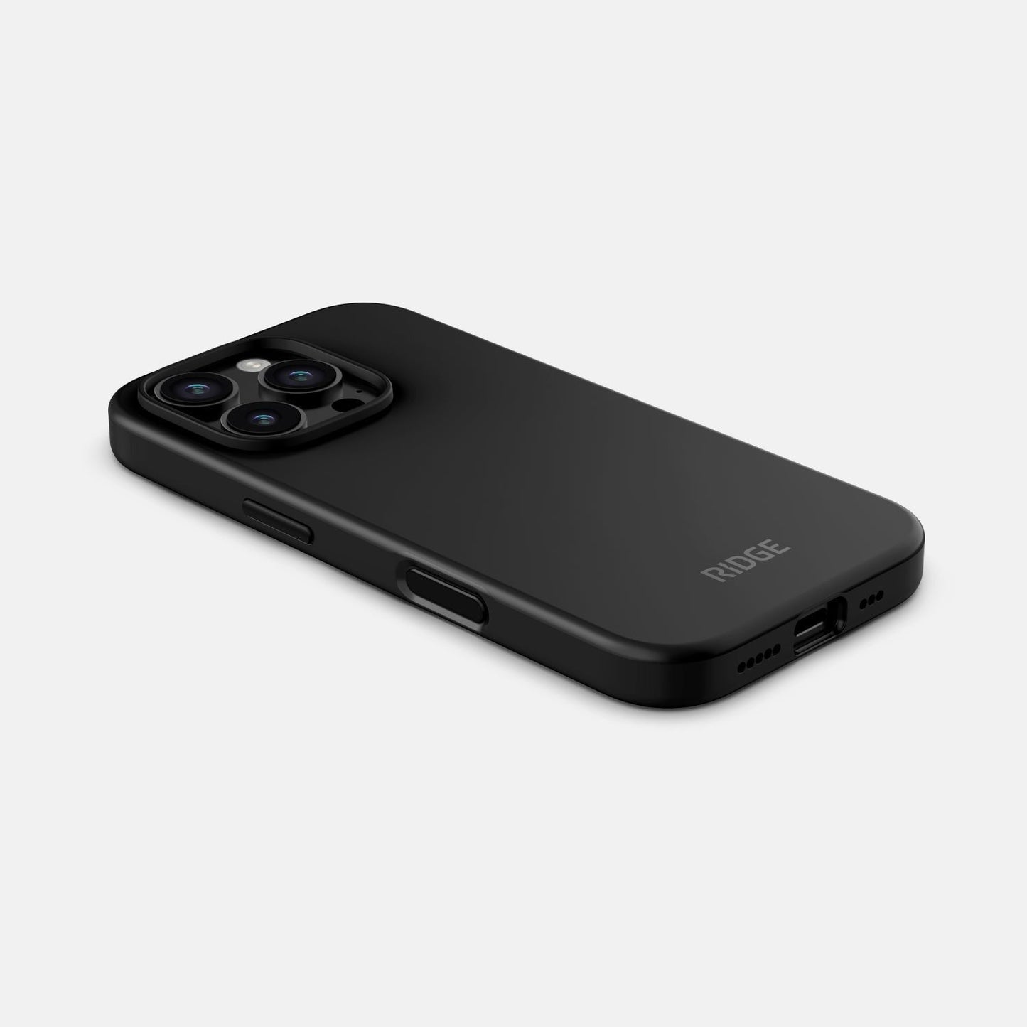 Ridge Phone Case - Matte Black - iPhone 16 Pro