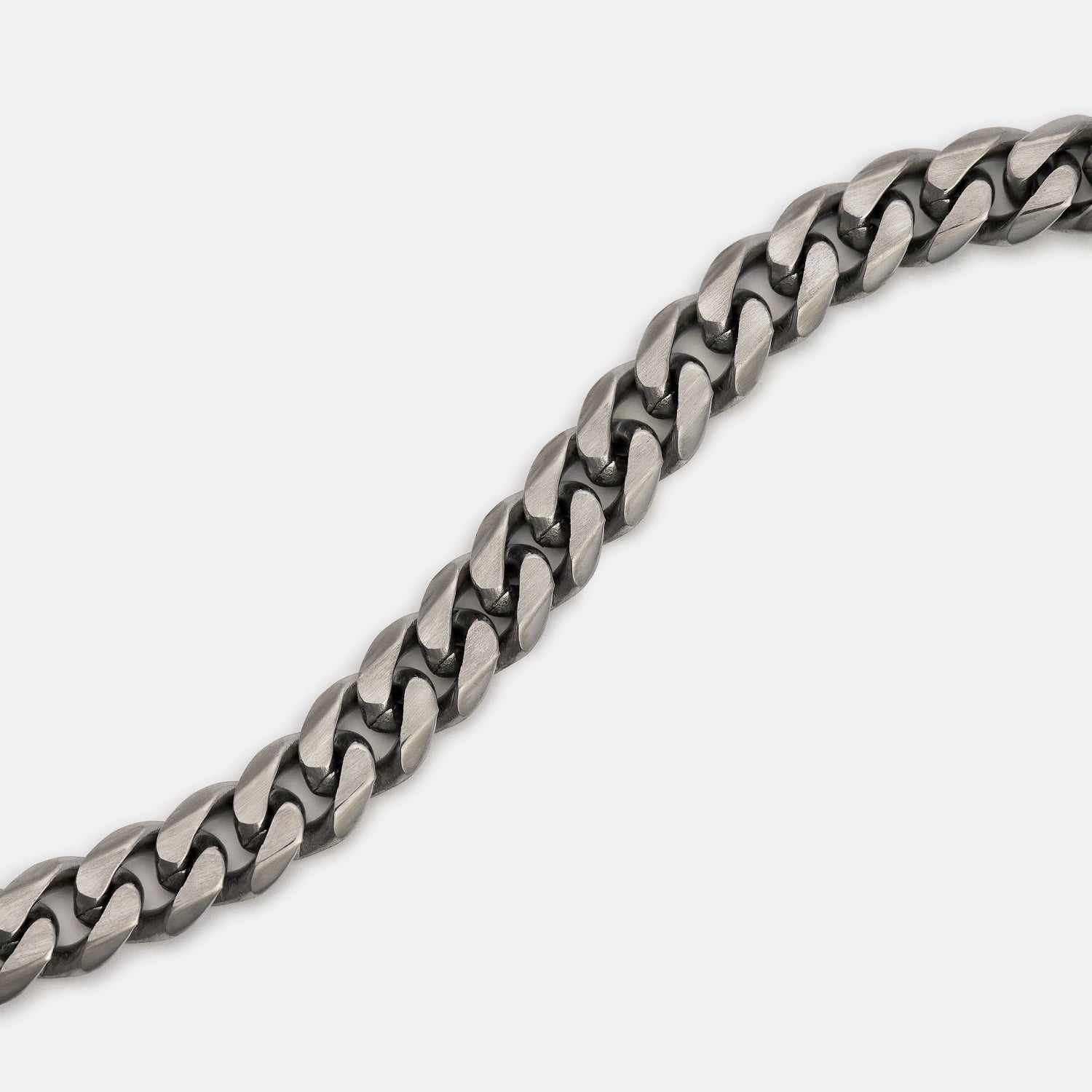 5mm Curb Chain - Titanium - 20"